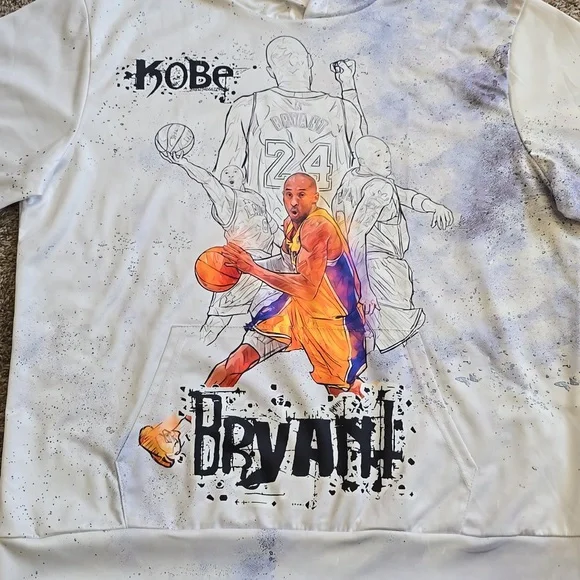 Kobe Bryant LA Lakers Basketball Hoodie - Picture 2 of 7